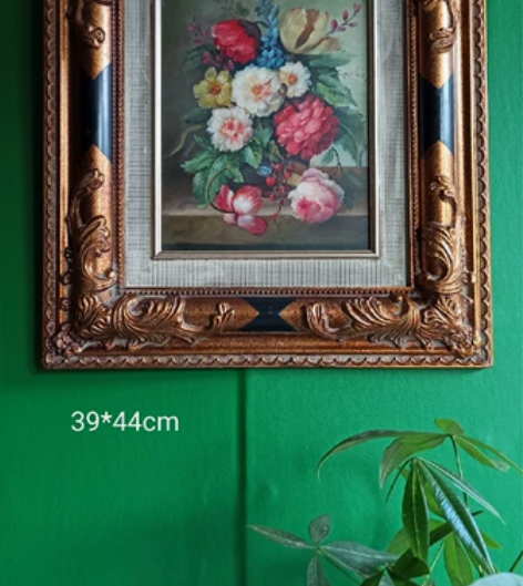 油画油画，西洋老油画，欧洲老古董纯手绘古典...