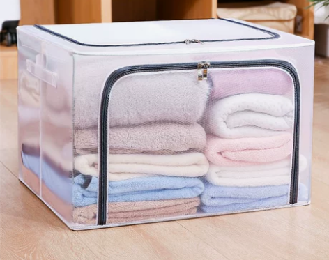 衣服收纳箱家用布艺装衣物袋衣柜折叠整理箱子...