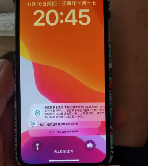 苹果X（Iphone X)，银色，64G内...