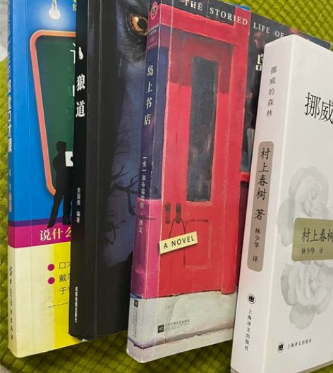 挪威的森林 岛上书店 狼道 18堂口才课