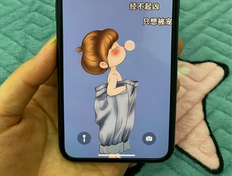 女生自用苹果11Pro手机，国行256G，...