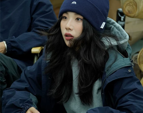 针织帽冷帽日系原创半边圆毛线帽女秋冬季保暖...