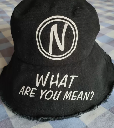 miniso名创优品国内字母男/女同款渔夫...