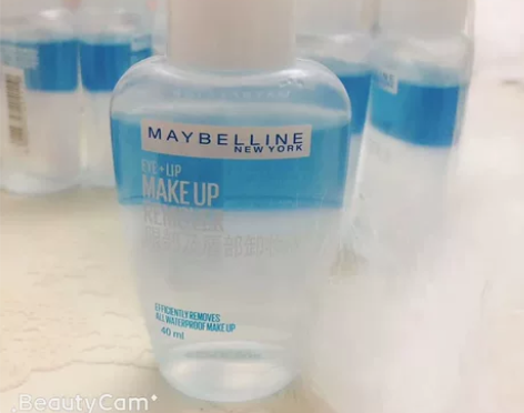 专柜版，美宝莲眼唇卸妆液40ml， 水油分...