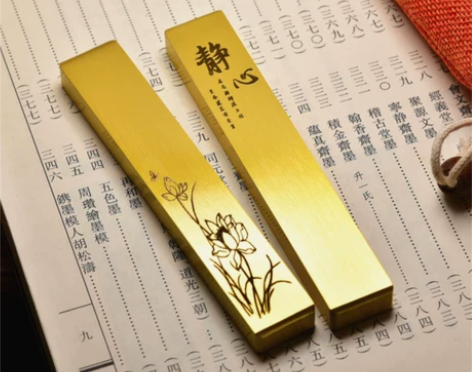 镇尺镇纸中国风黄铜 清仓 实心 黄铜创意书...