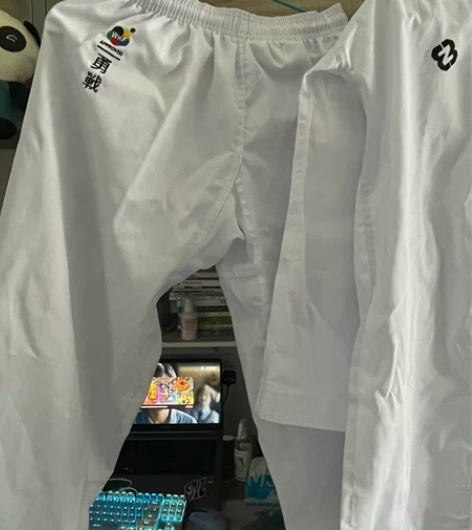 出一套全新九日山道服 空手道跆拳道皆可 4...