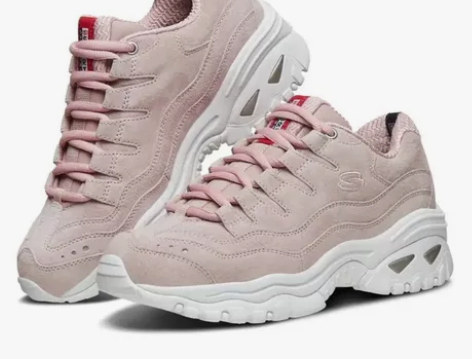 Skechers斯凯奇女士低帮时尚绑带运动...