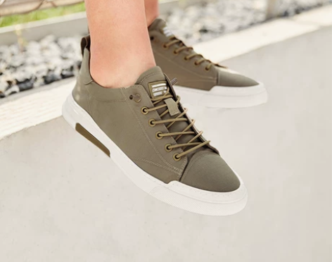 热风2021年春季新款男士时尚休闲鞋简约系...
