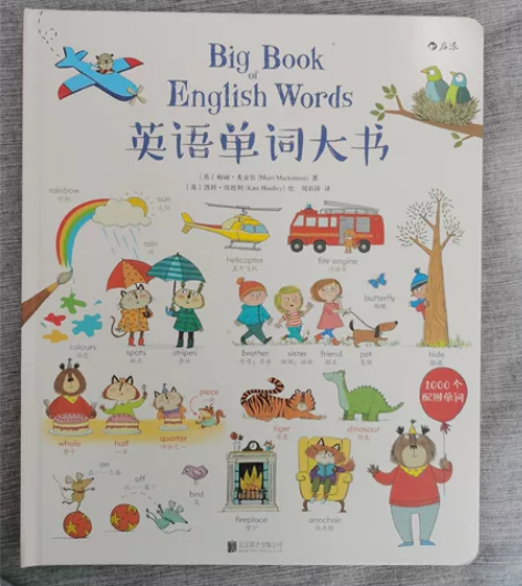 英语单词大书  28元包邮 几乎全新，买来...