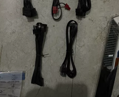 振华电源模组线，3.5mm转3莲花音频线，...