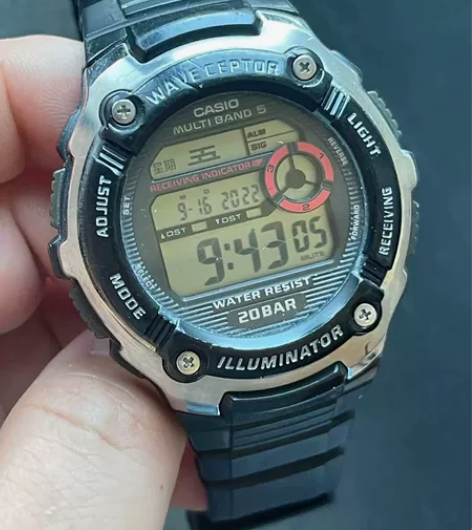 卡西欧 Casio 五局电波表 WV-M2...