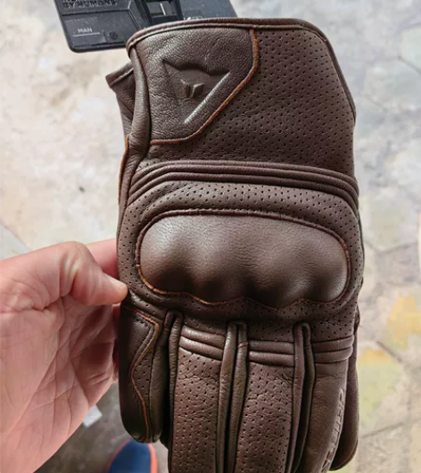 DAINESE/丹尼斯 摩托车复古手套 手...