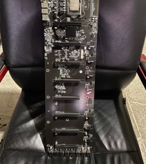 电脑主板,科脑ETH-B85 拆机的有4片...