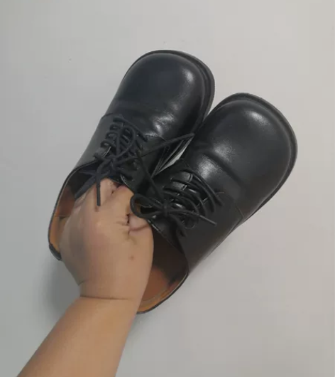 复古系带小皮鞋大头娃娃鞋 37码，适合36...