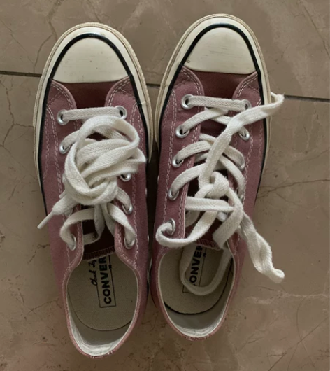 匡威帆布鞋,低帮,36.5码,购于专柜,9...