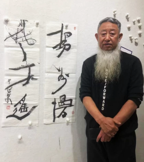 邵老师精品射墨现代书法作品，代表作，非常精...