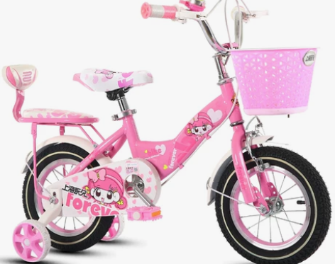 永久儿童自行车女孩童车宝宝脚踏车2-3-4...