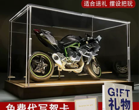 静态模型川崎男生摆件生日模型实用机车礼物仿...