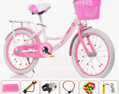 儿童自行车女孩7-8-9-10-12-15...