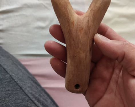 原杈弹弓，外宽70，撑头14，高120，荔...