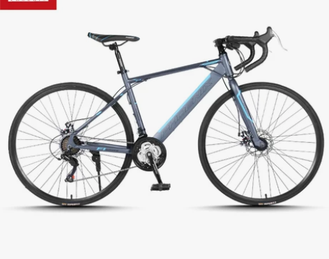 凤凰官方旗舰店公路自行车24速男女弯把竞赛...