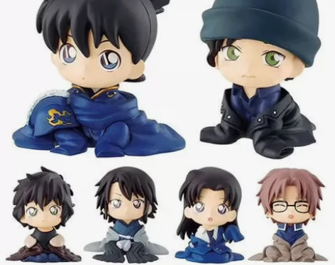 万代 名侦探柯南孩童坐姿造型系列5 退坑自...