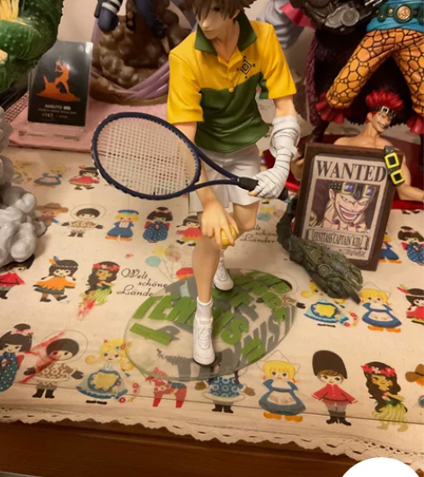 出寿屋网球王子再版白石，盒子八角尖尖，全赔...