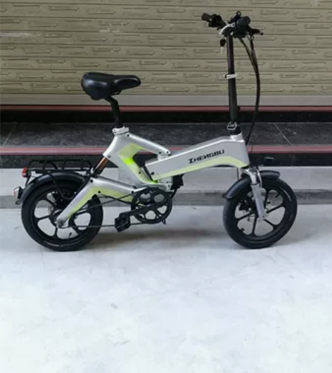 正步16寸一体轮电动自行车 48V锂电池 ...