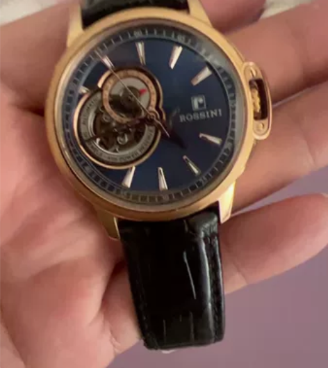 罗西尼机械手表一块，精工机芯 ，手表外观高...