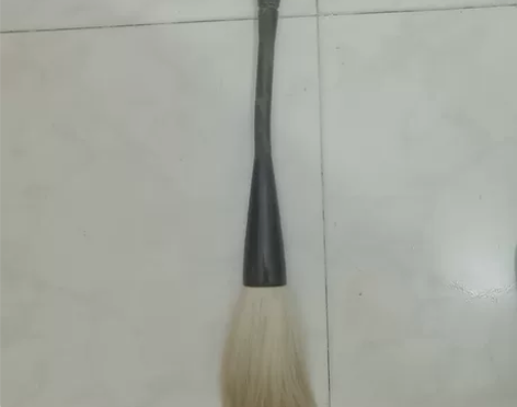 牛角超大号羊毫大斗笔，全长57cm.出峰1...