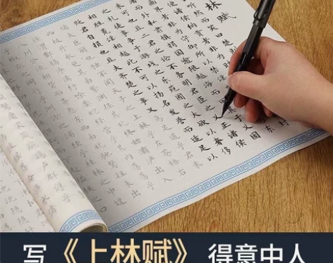 上林赋长卷5米全篇小楷书法司马相如文房钢笔...