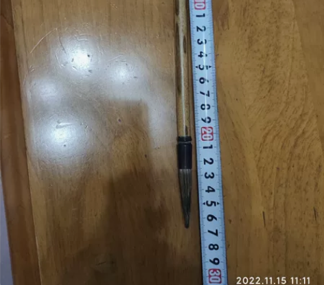 正宗狼毫毛笔，毛笔首尾用特殊高级材料，照片...