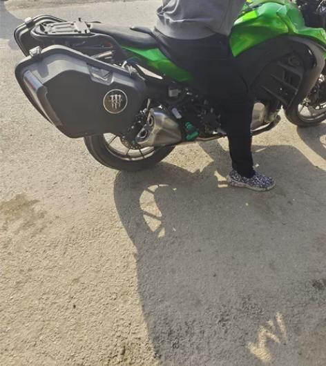 嘉爵n19改装边箱带支架，嘉爵N19加装边...