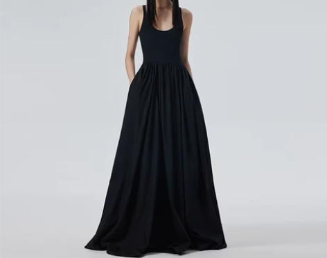 SHOWROOMPLUS秋冬吊带连衣裙女高...