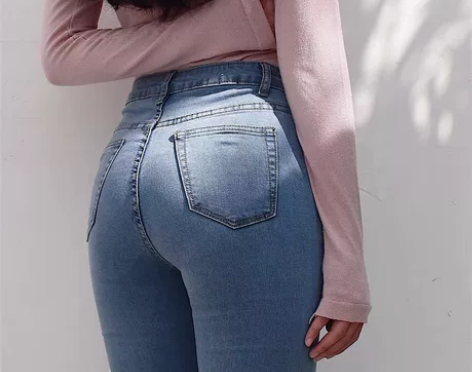 Go Girl Go 美式复古高腰修身显瘦...