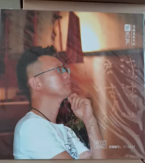 听天下唱片 钟志刚 小刚 淡淡君情 LP黑...