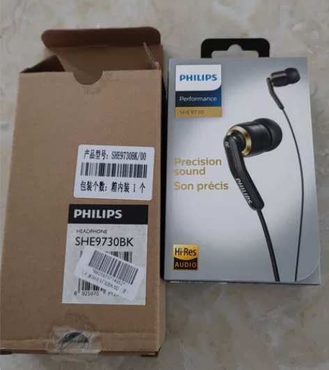 飞利浦耳机型号SHE9730 全新未拆封，...