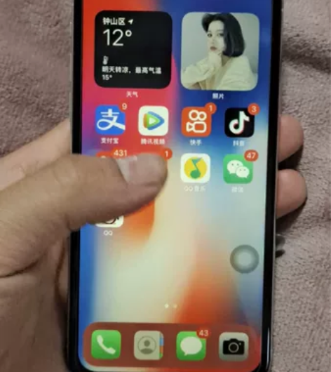 iphoneX,国行,256G,无面容,屏...