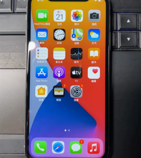 低价转让自用原装iPhone X，银白色，...