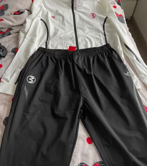 大码男士运动套装  全新  套装不包邮 感...