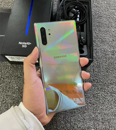 国行三星note10+ 12+256莫奈彩...