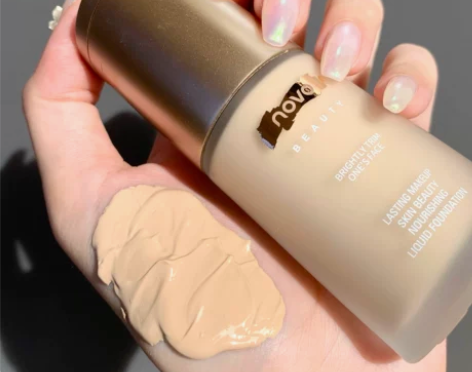 NOVO粉底液遮瑕保湿持久不脱妆干皮油皮混油
