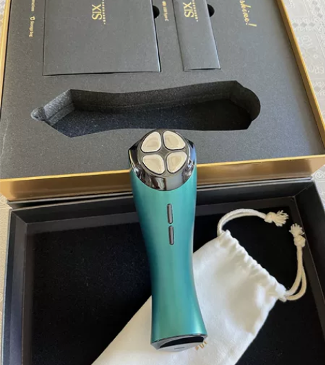 DLUS射频美容仪充电款家用面部提拉紧致法...