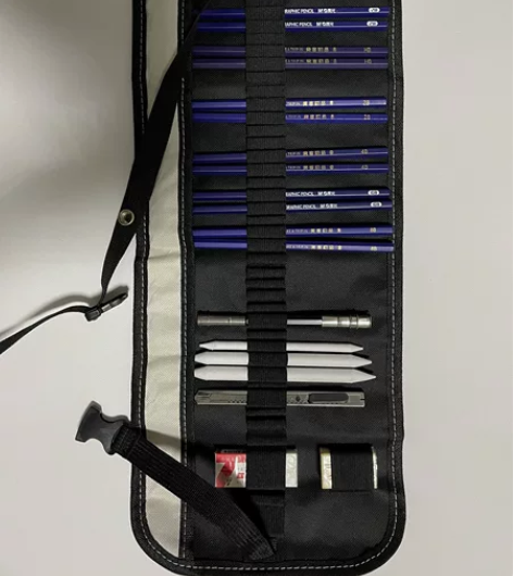 素描铅笔套装20件套装美术生专用初学者绘画...