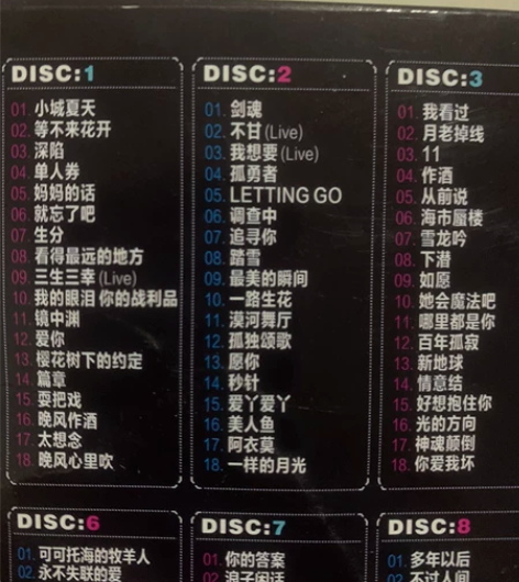 2022流行热歌正版无损音质歌曲光盘歌碟车...