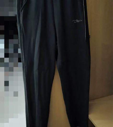 直筒樱花裤秋冬季新款高腰显瘦加绒毛呢裤子女...