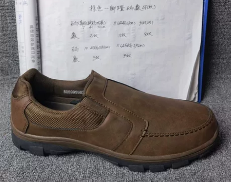 纯外贸牛牛男一脚蹬男鞋懒人鞋码42到45码...