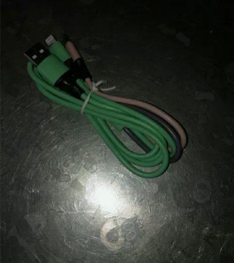 包邮高质量三合一数据线快充一拖三充电线三头...