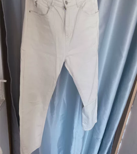 直筒牛仔裤女2022秋冬季新款韩版休闲百搭...