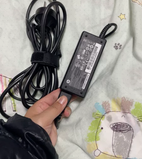 HP笔记本电脑电源线，大头接口，原装电源 ...